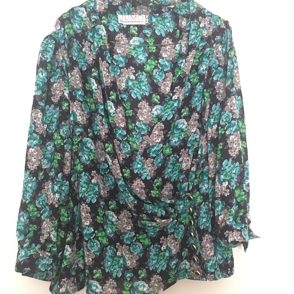 Vintage flower blouse